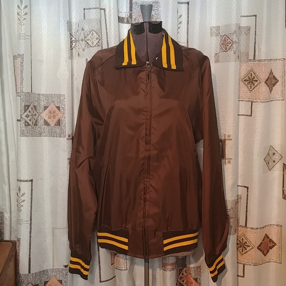 Vintage Nylon Athletic Jacket NWOT